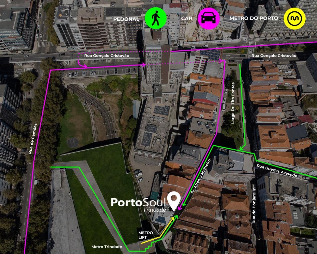 Portosoul Trindade Lägenhet Exteriör bild